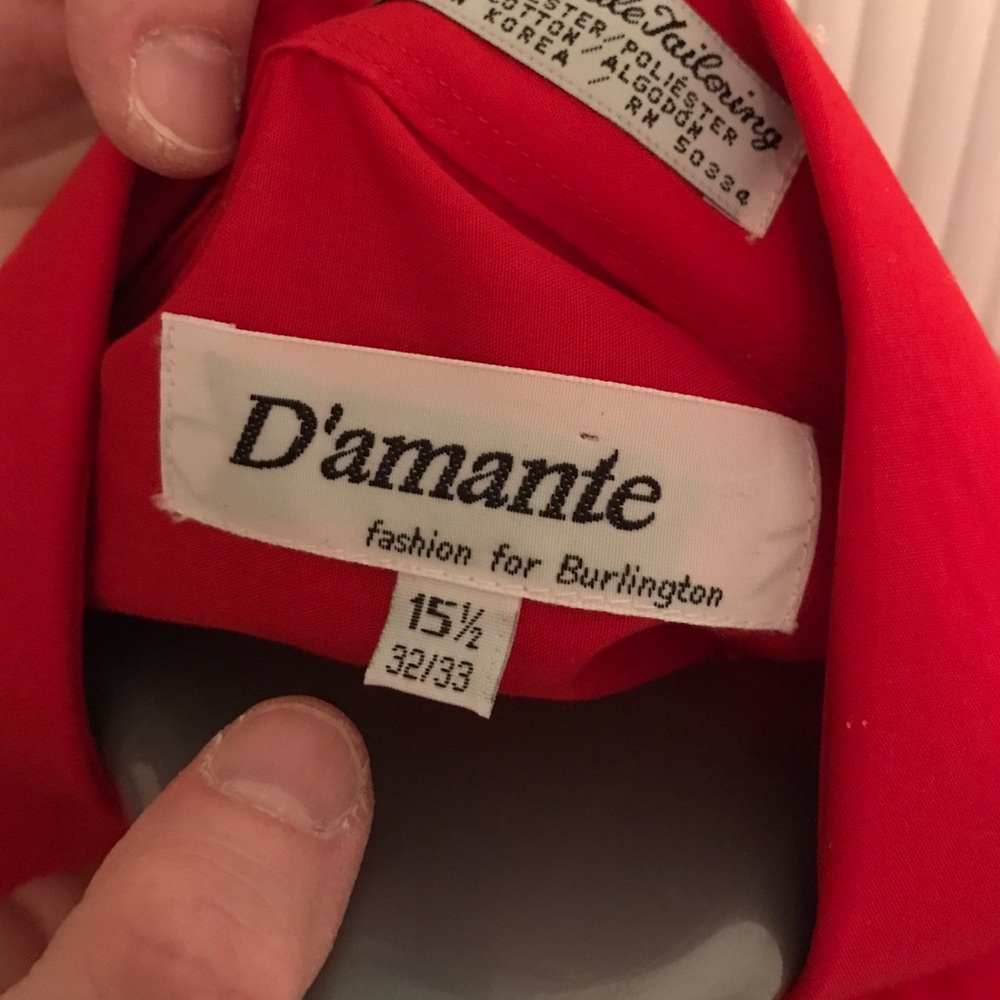 Red button up - Picture 2 of 2